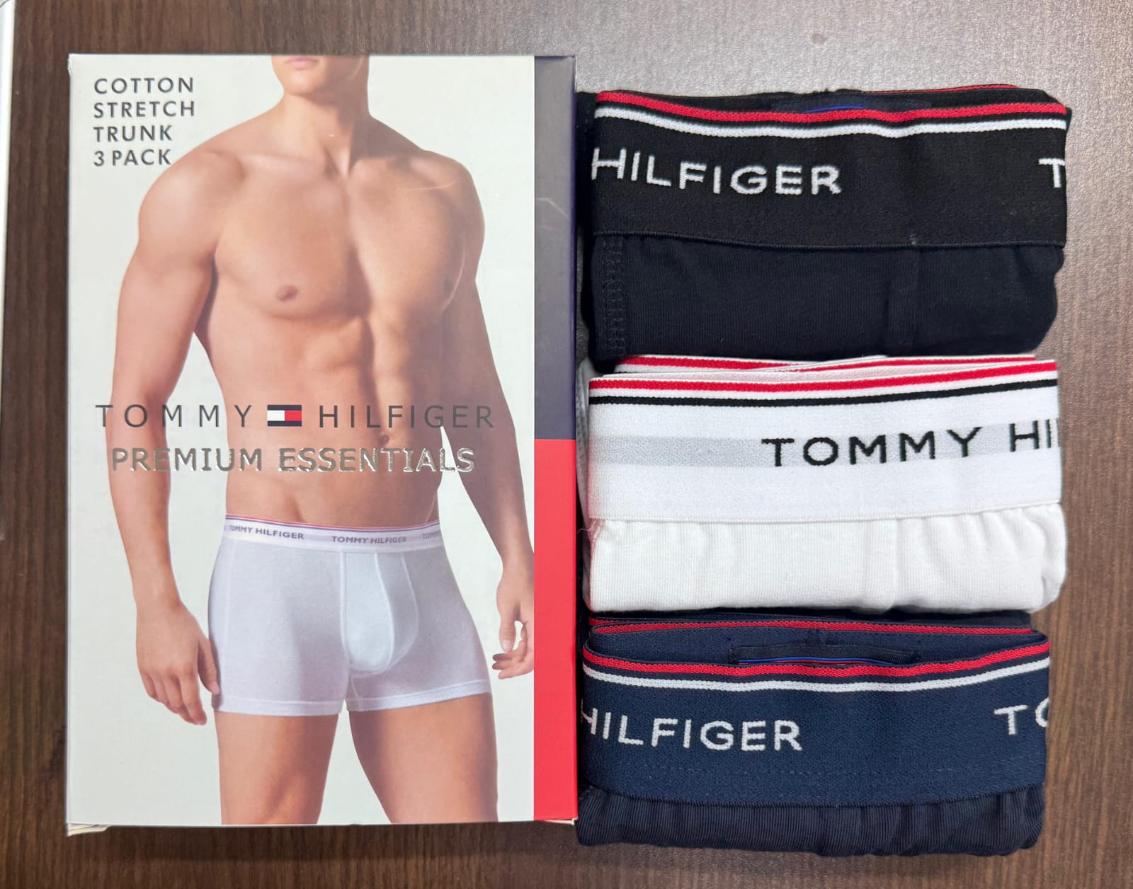 Tommy Hilfiger 3-Pack Signature Logo Waistband Boxer Briefs
